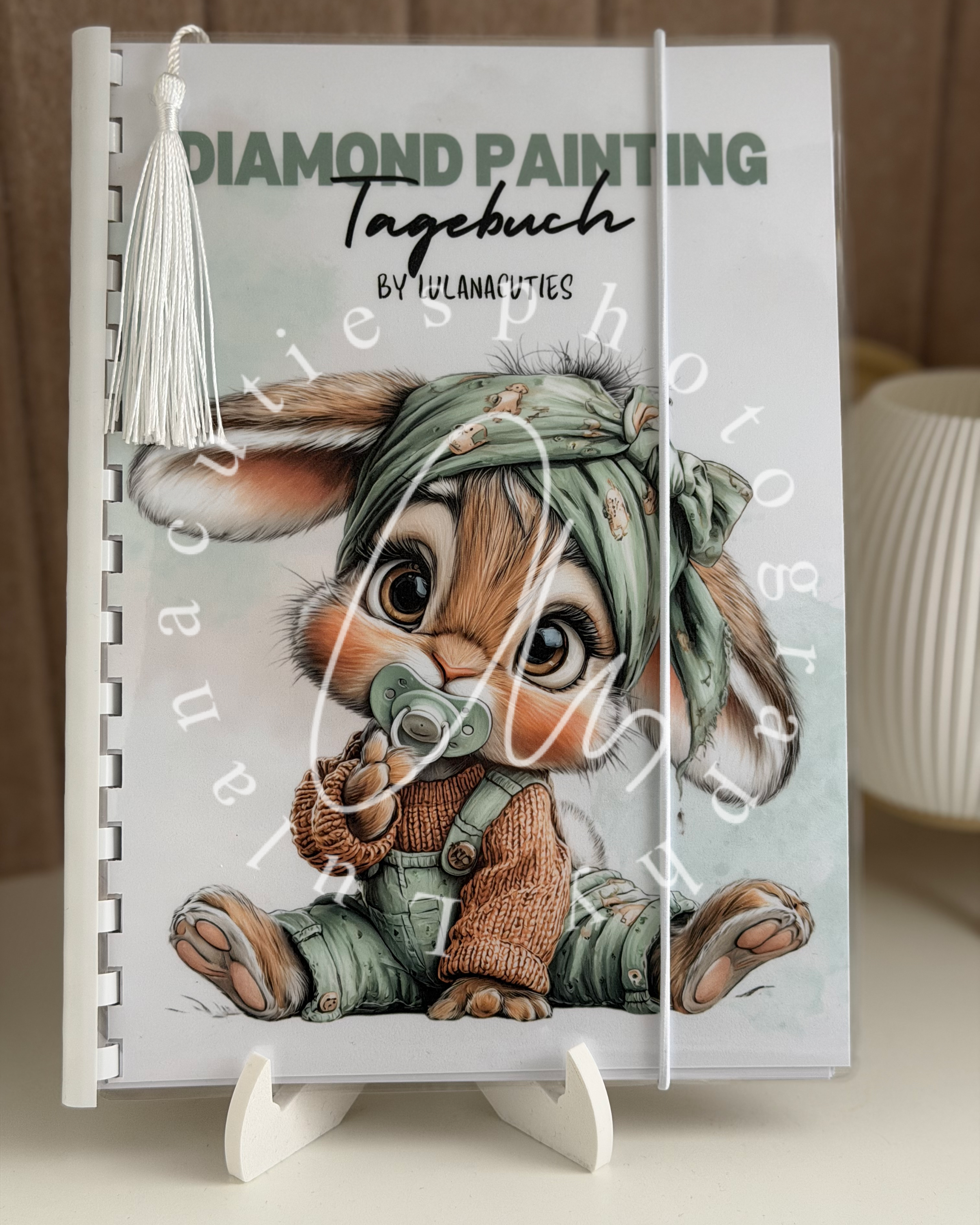 Diamond Painting Tagebuch Cozy Bunny