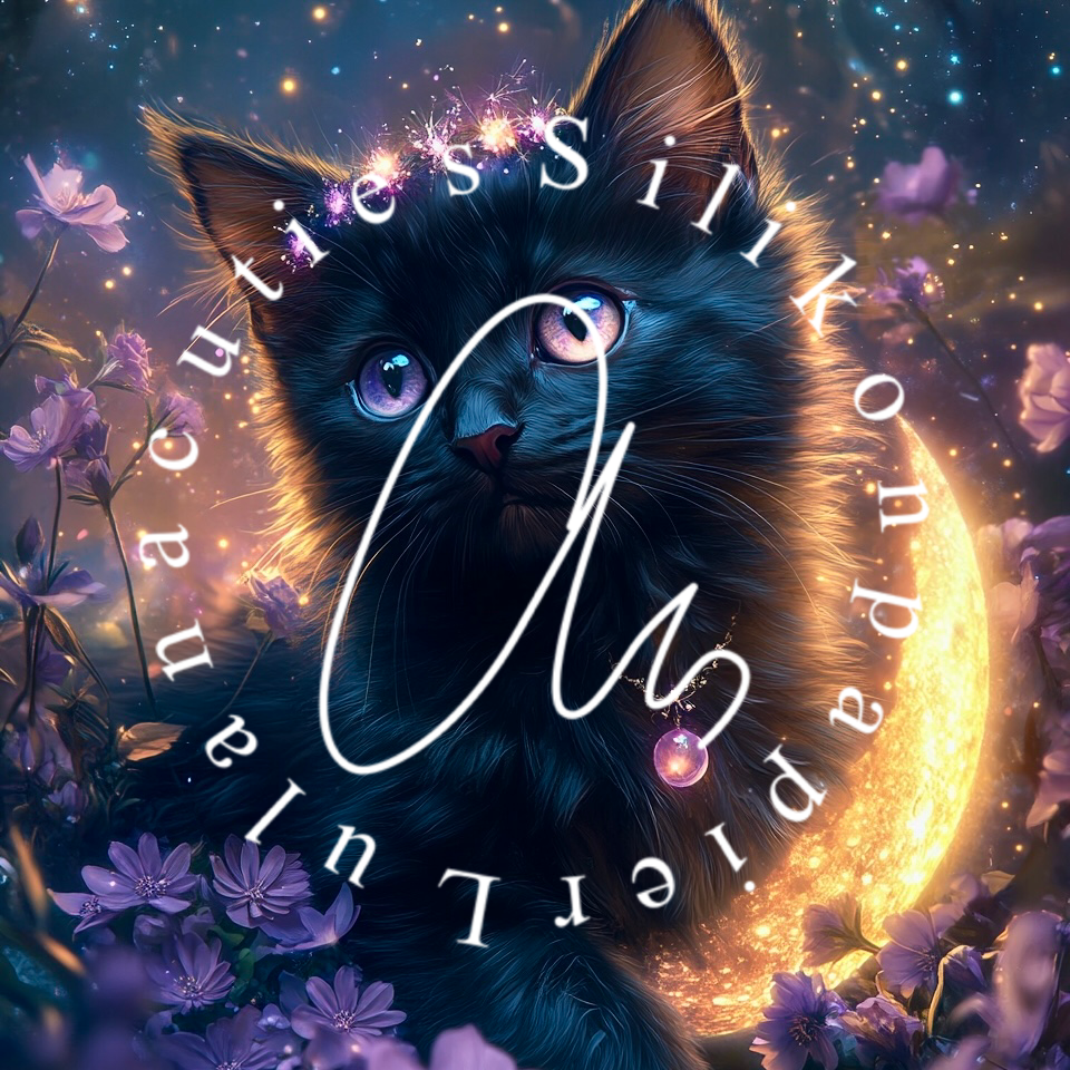 Silikonpapier Moon-Kitty by Daye_ki_art