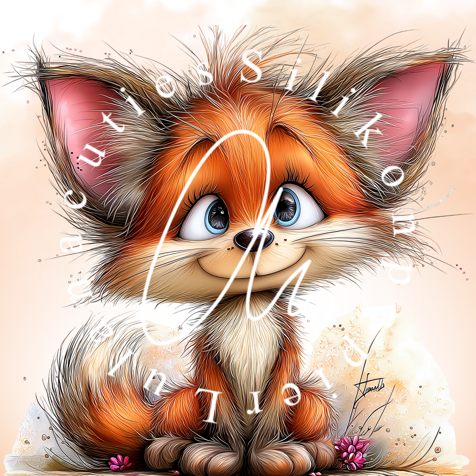 Silikonpapier Fuchs Toni
