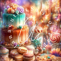 Silikonpapier Once Upon a Cake by  _sweet_loco_ai