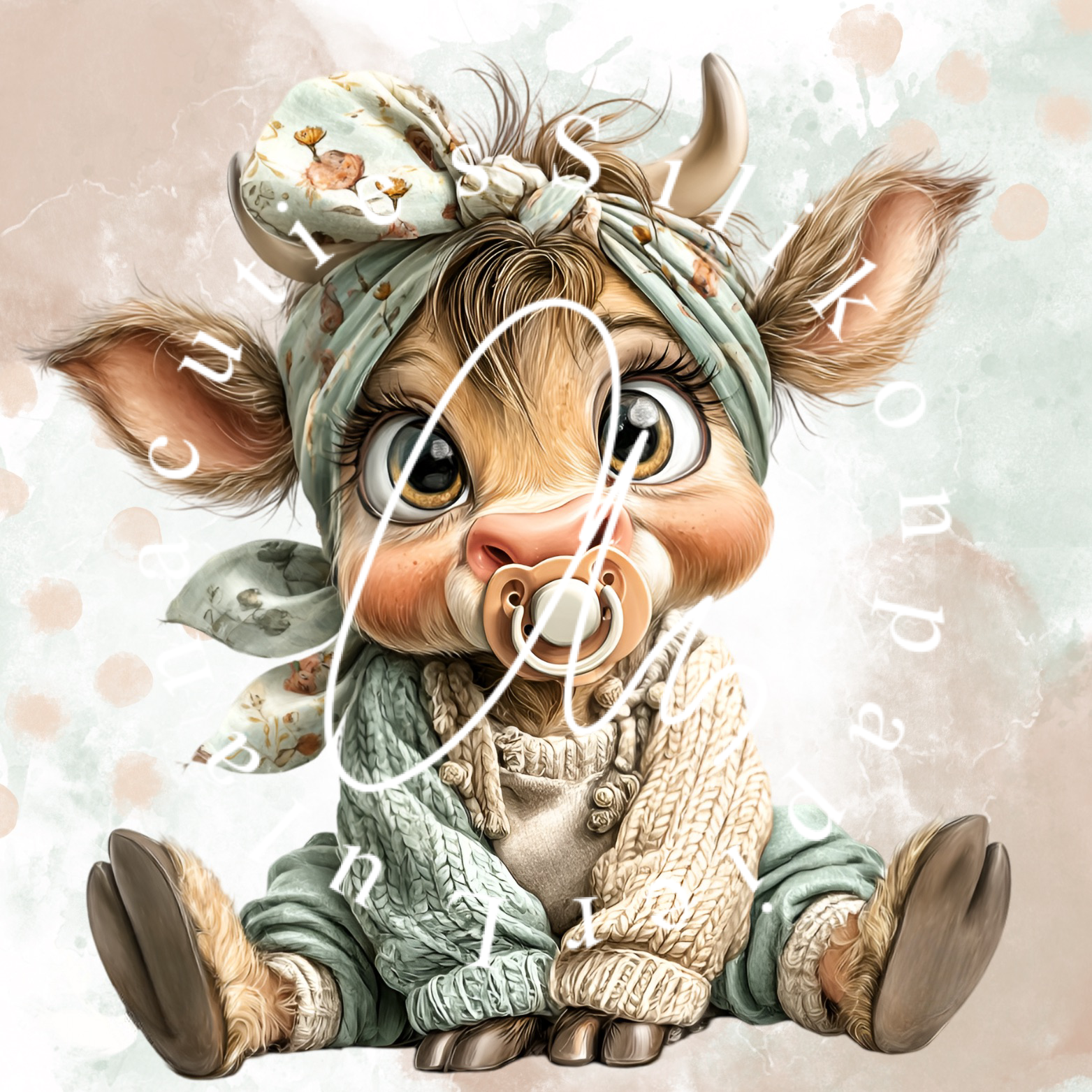 Silikonpapier Moo Moments