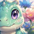 Silikonpapier Rexy By Tikidiamonds.ai