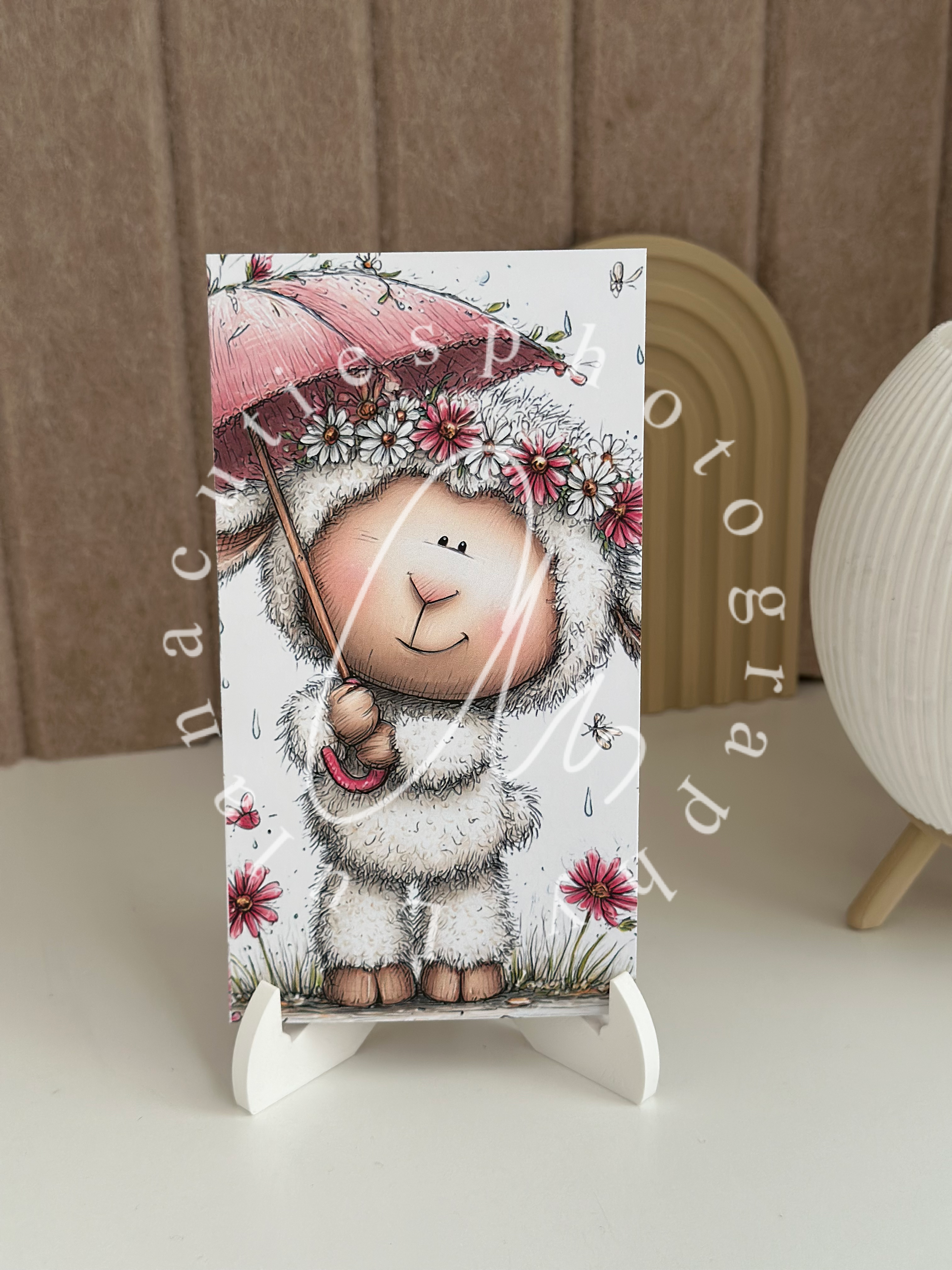 Schaf im Frühling Sparchallenge A6