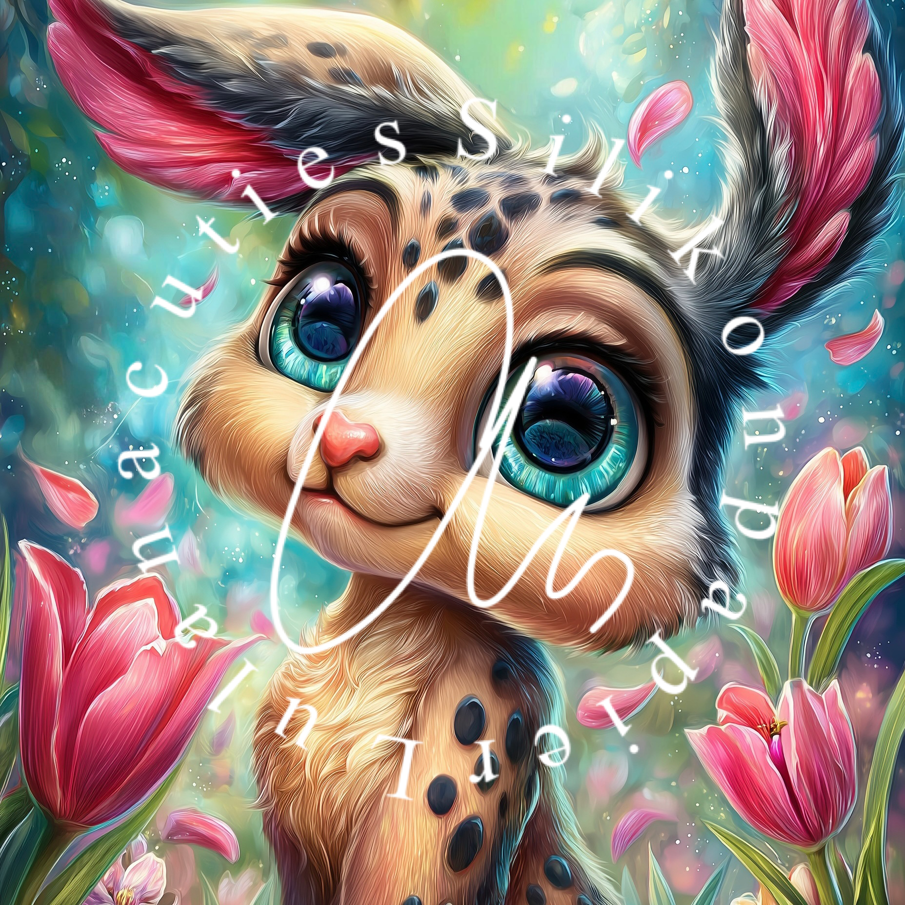 Silikonpapier Bunny Lola By Sweet_loco_ai