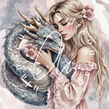 Silikonpapier Magic Dragon Lady