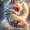 Silikonpapier Fuchs im Mondlicht By Elly_A.I