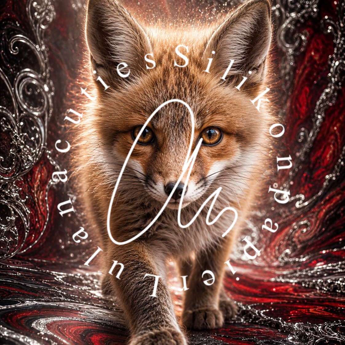 Silikonpapier Red Fox By Tikidiamonds.ai