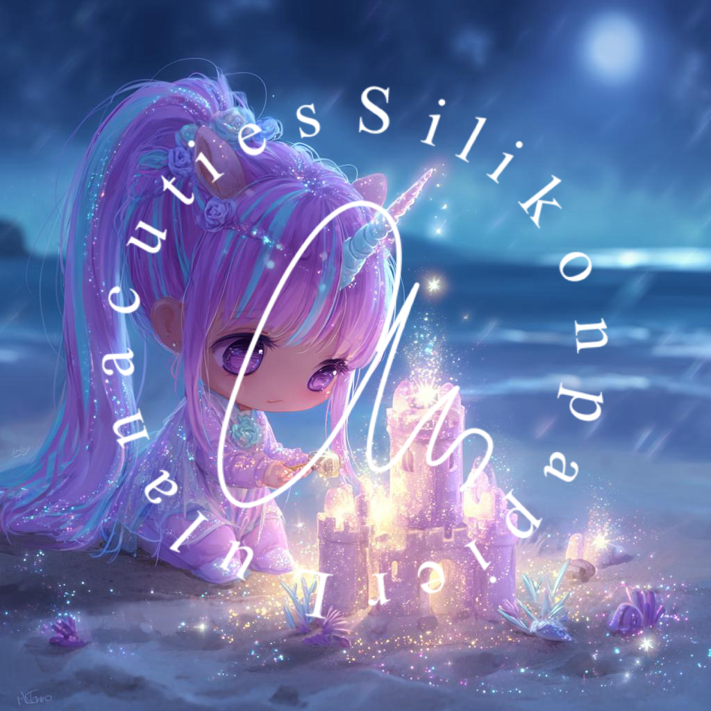 Silikonpapier Sternensand by Shiny_unicorn.ai