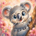 Silikonpapier Koala Ferila