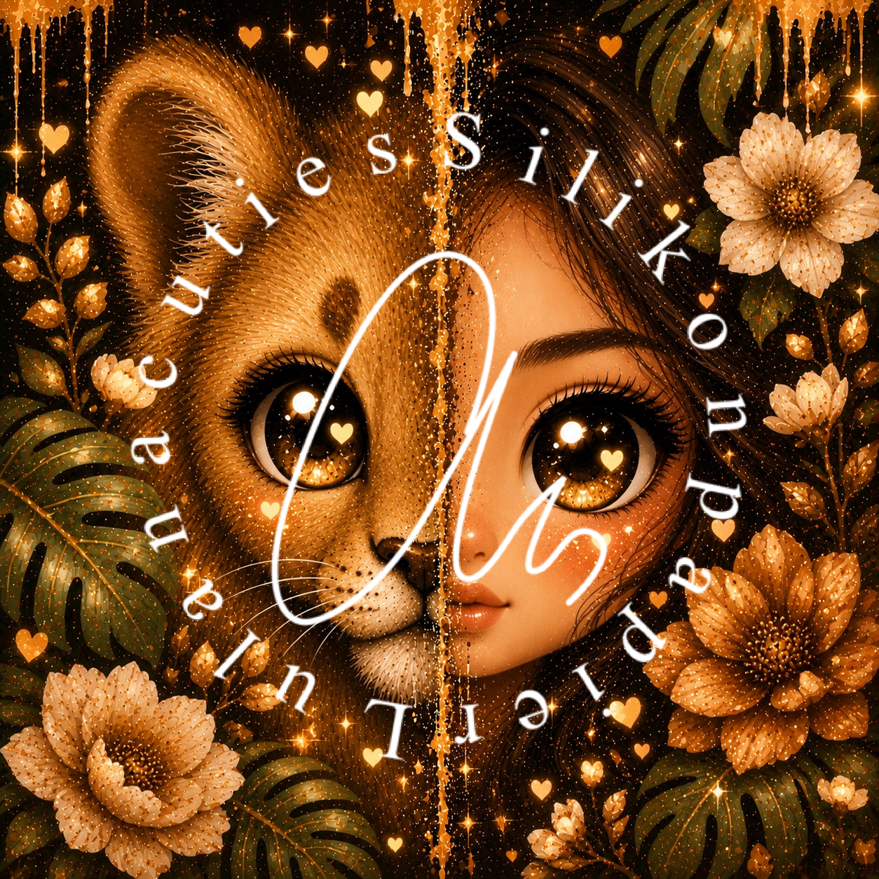 Silikonpapier Cute Jungle Queen by LulanaCuties