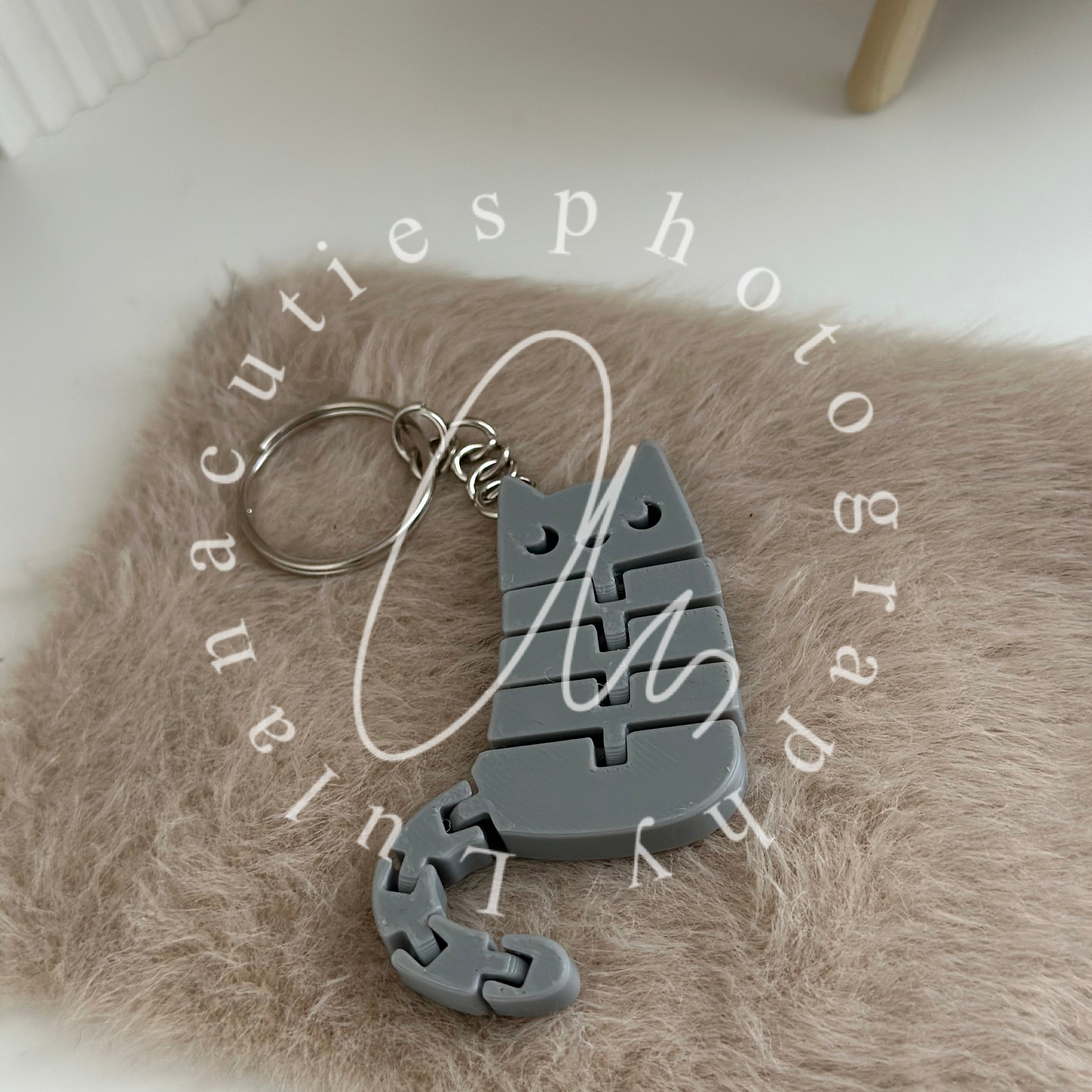 Schlüsselanhänger Flexy Katze