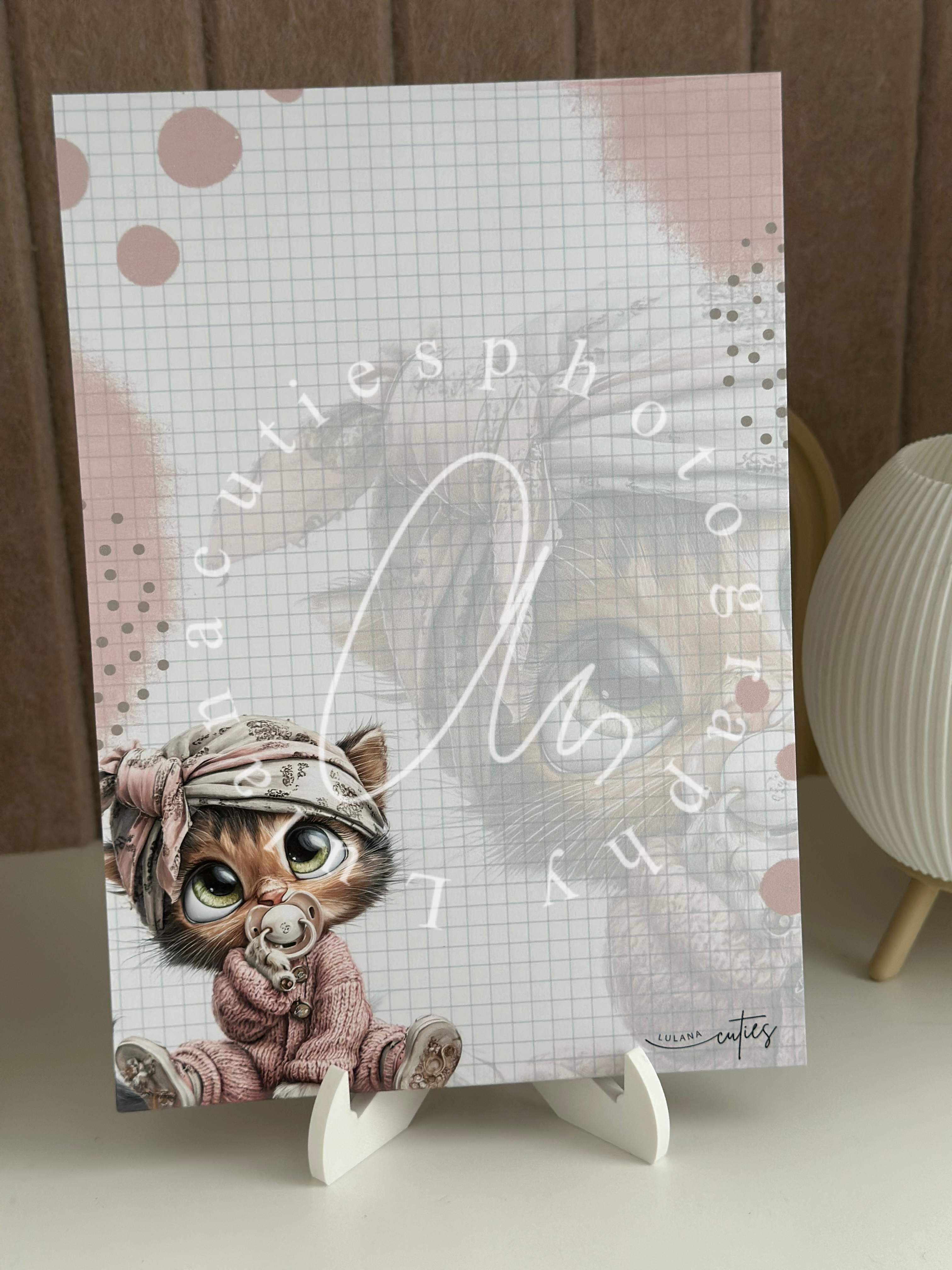 Notizblock Katze
