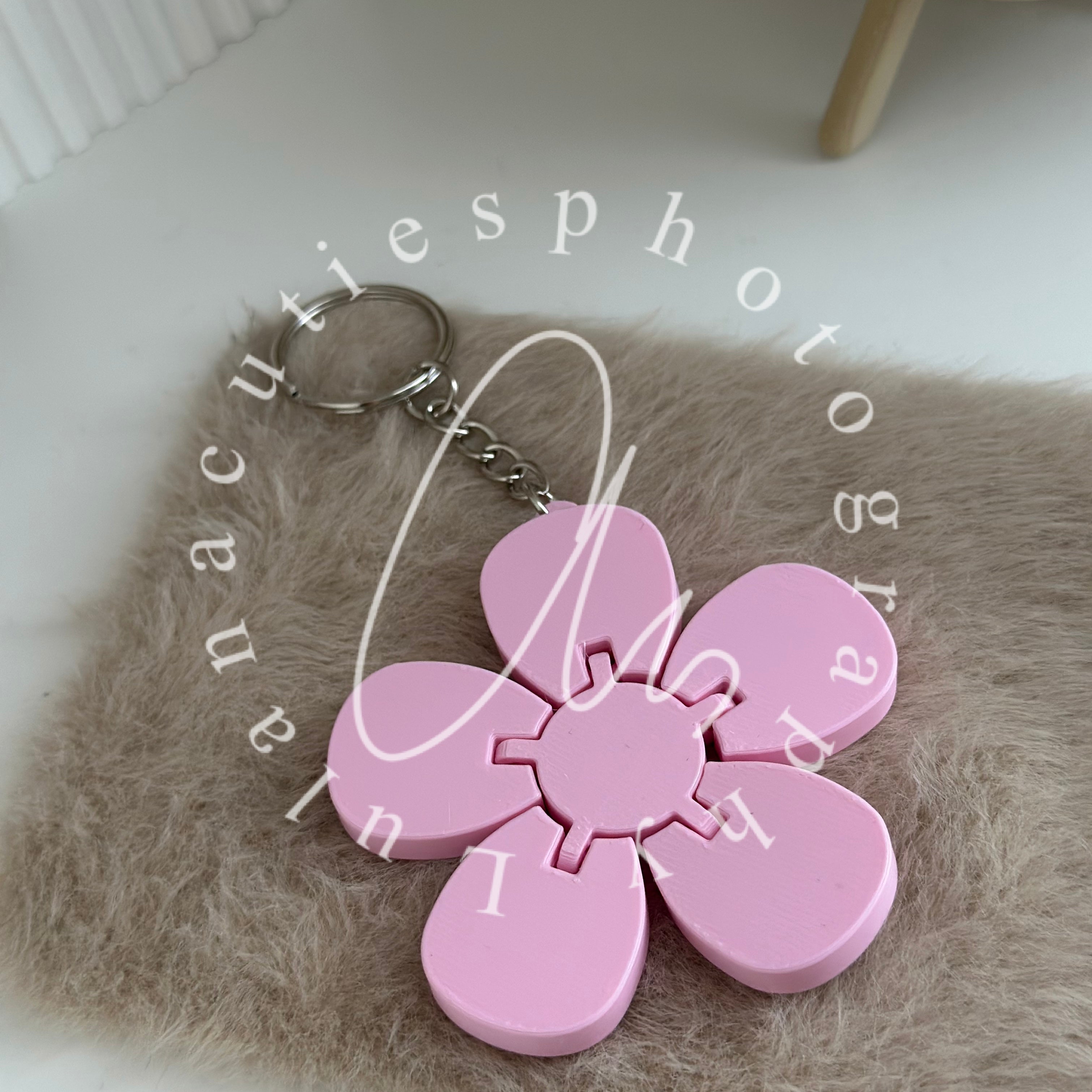 Schlüsselanhänger Flexy Blume
