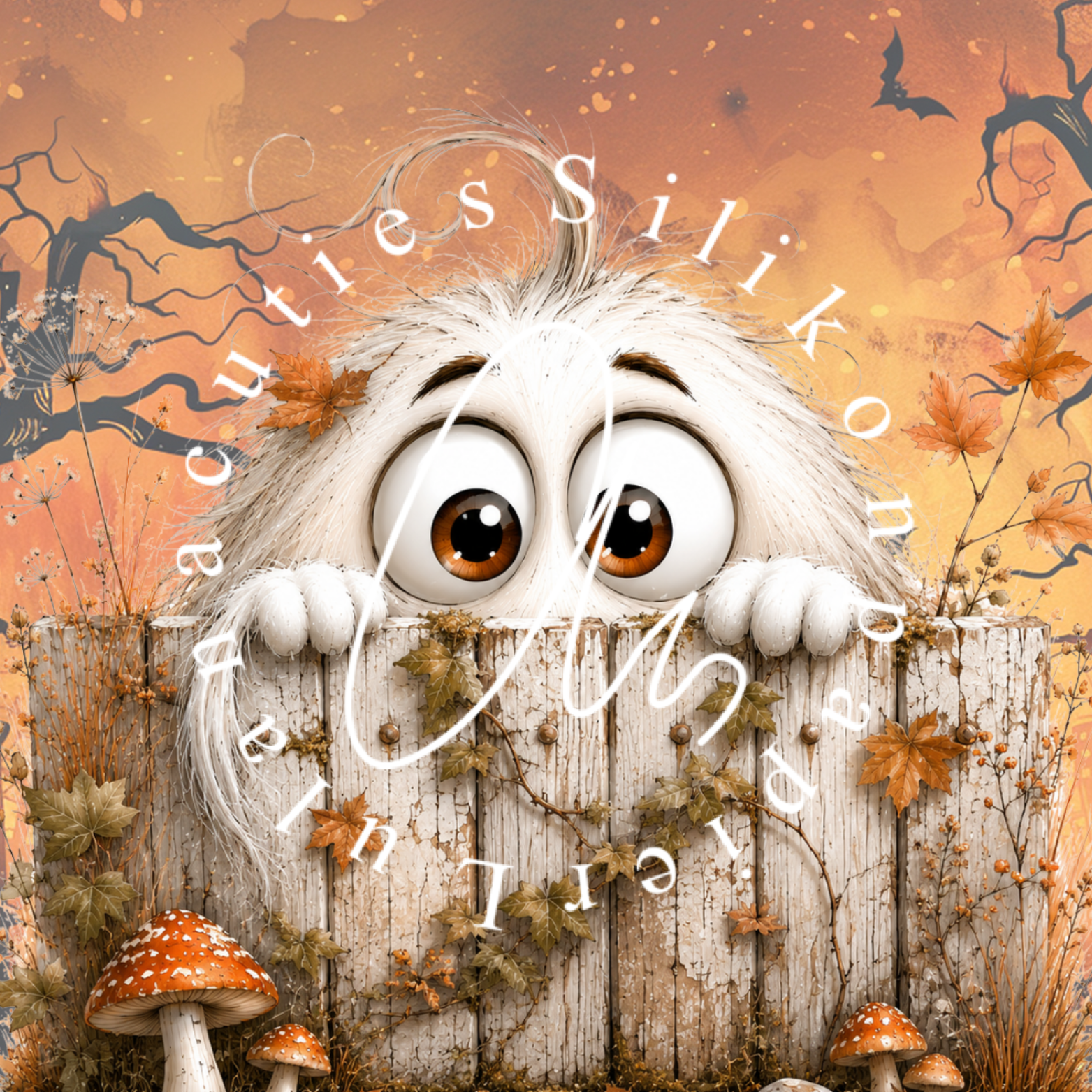 Silikonpapier Olaf Spooky