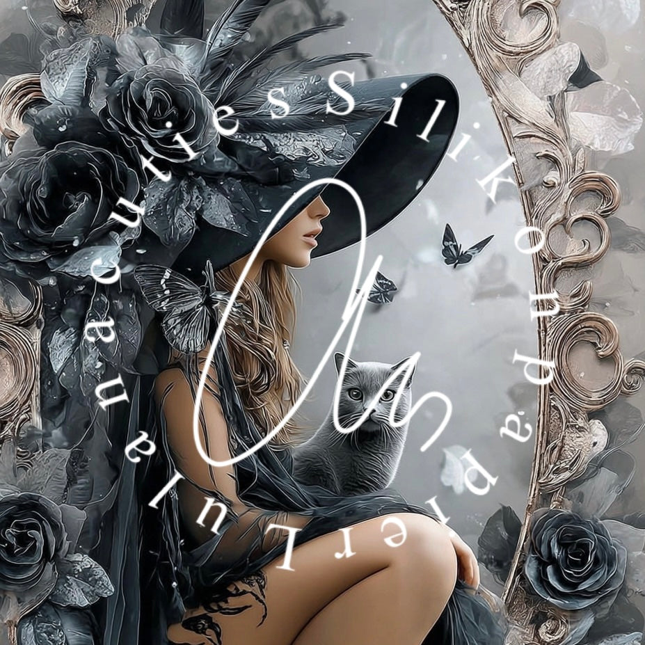 Silikonpapier Elegance in Shadow By Elly_A.I