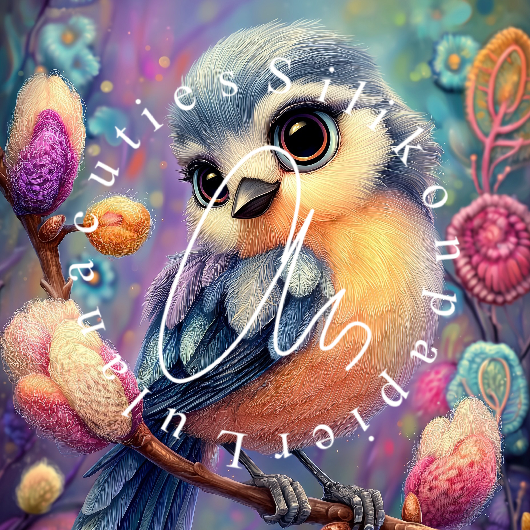 Silikonpapier Frühlingszauber By Sweet_loco_ai