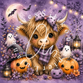 Silikonpapier Cow Lila/flieder