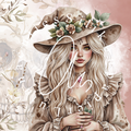 Silikonpapier Golden Witch