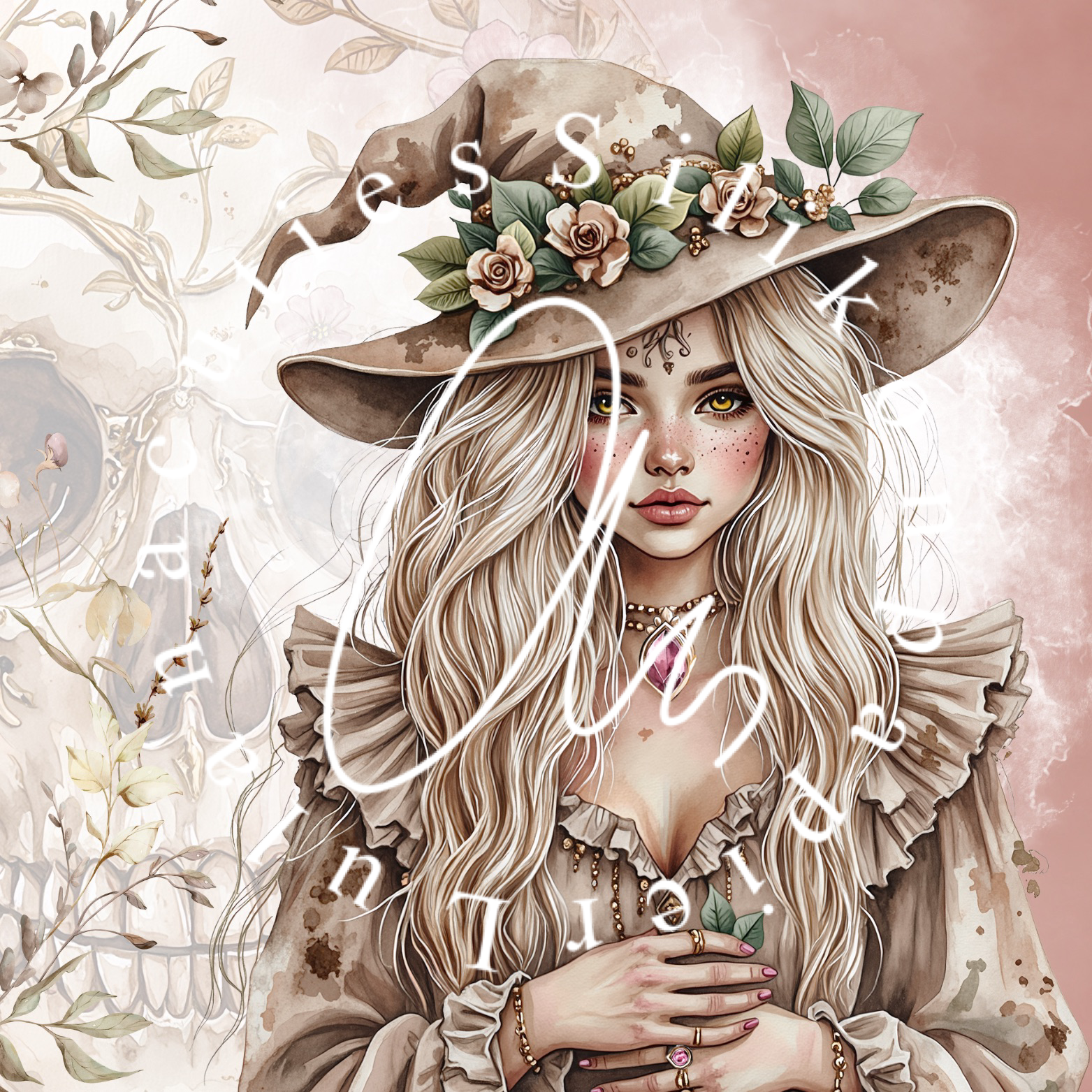 Silikonpapier Golden Witch