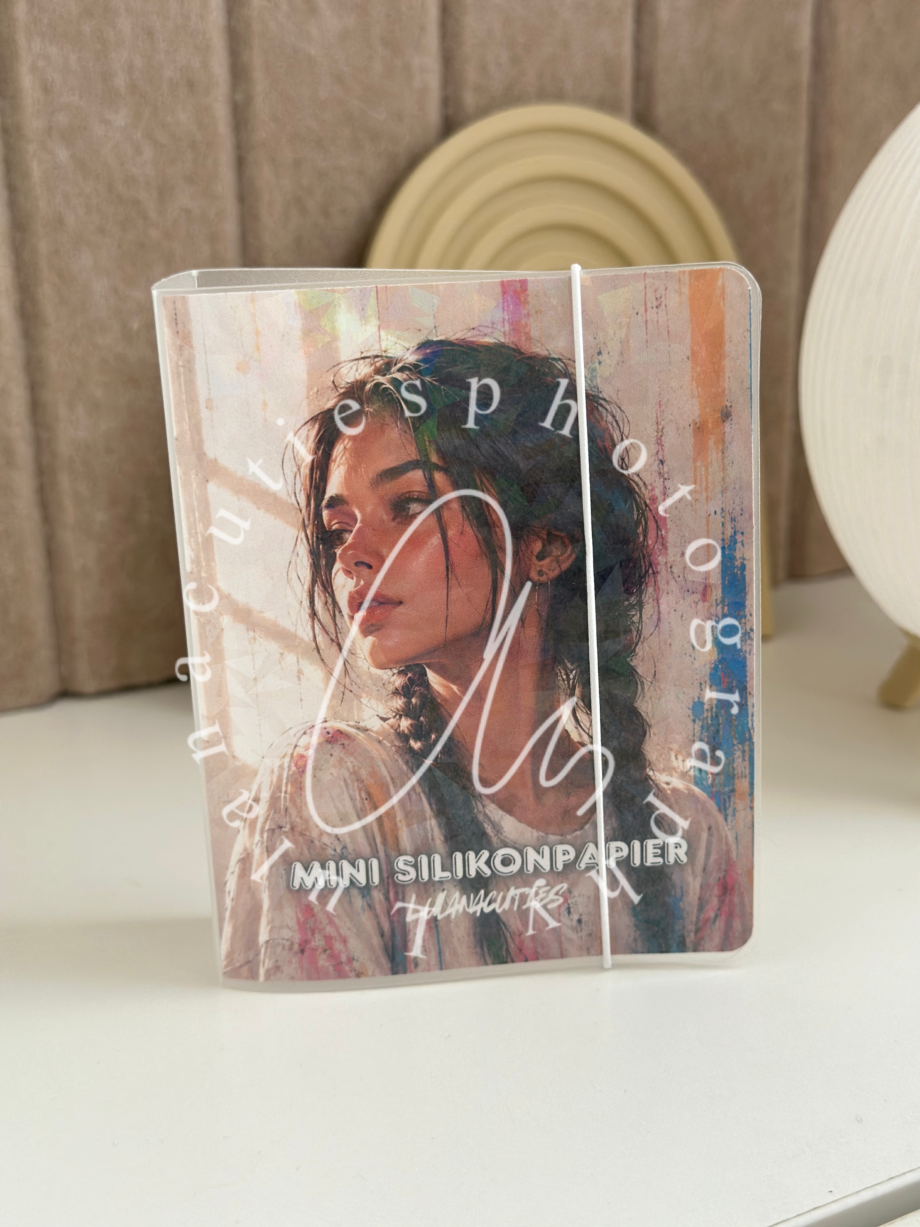 Aufbewahrungsheft MINI Silikonpapier Splash Girl