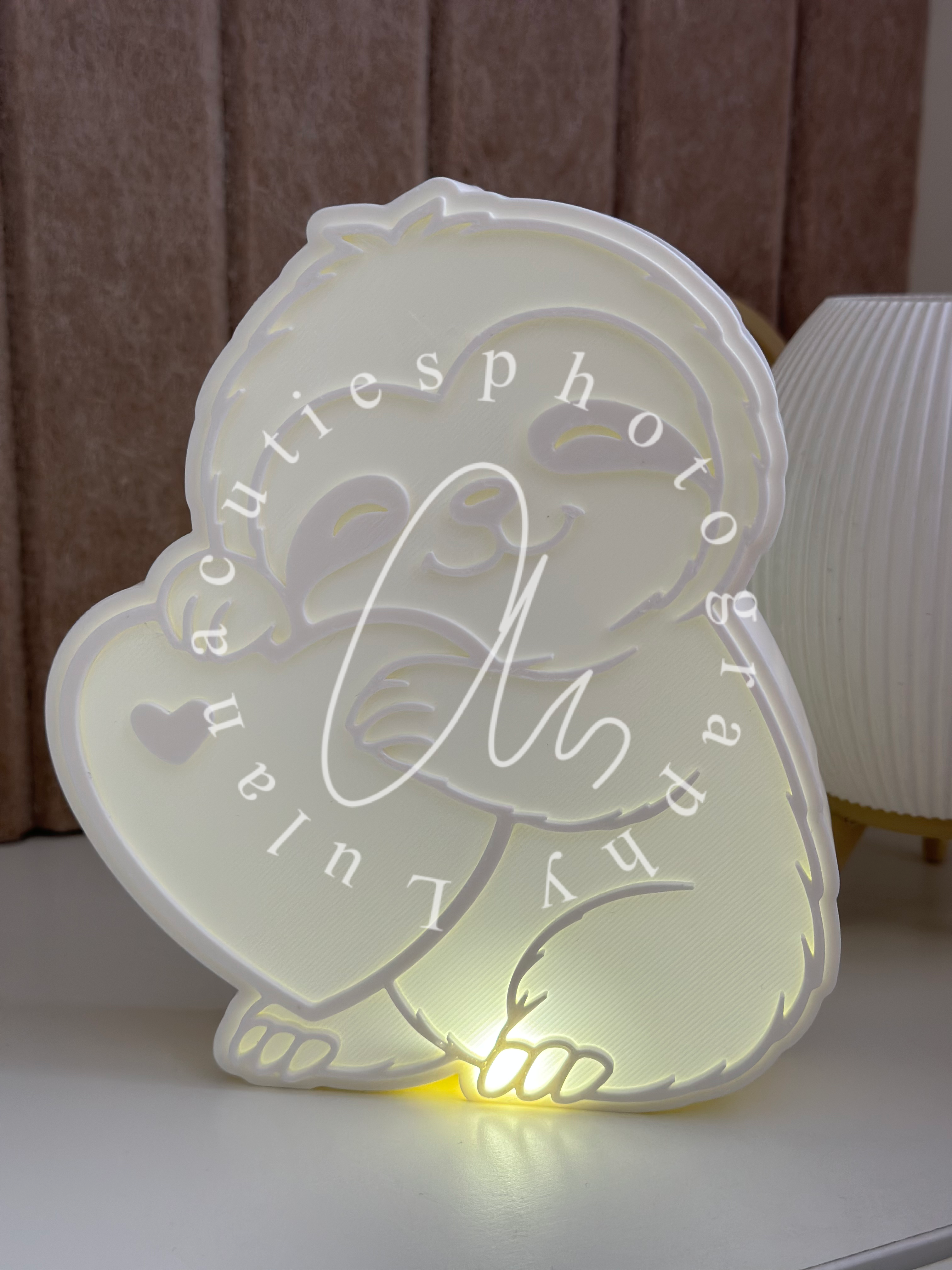 LED Lampe Faultier