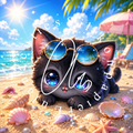 Silikonpapier Kitty Sunday by Tiki_diamonds.ai