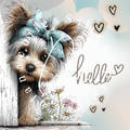 Silikonpapier Blue Cutie