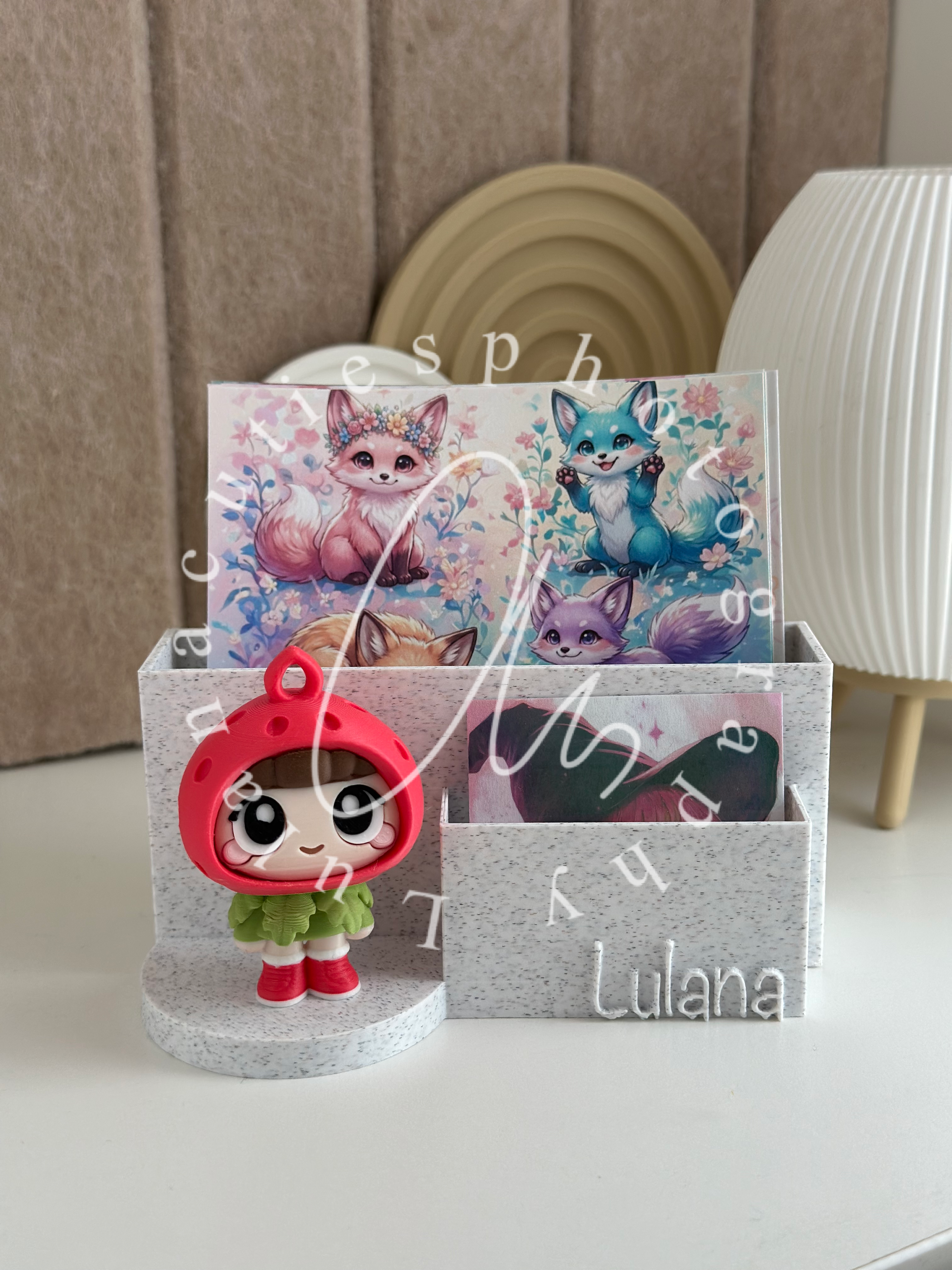 Silikonpapier Organizer Wunschfarbe mit Podest