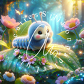 Silikonpapier Funkelraupe By Lexxy.ai