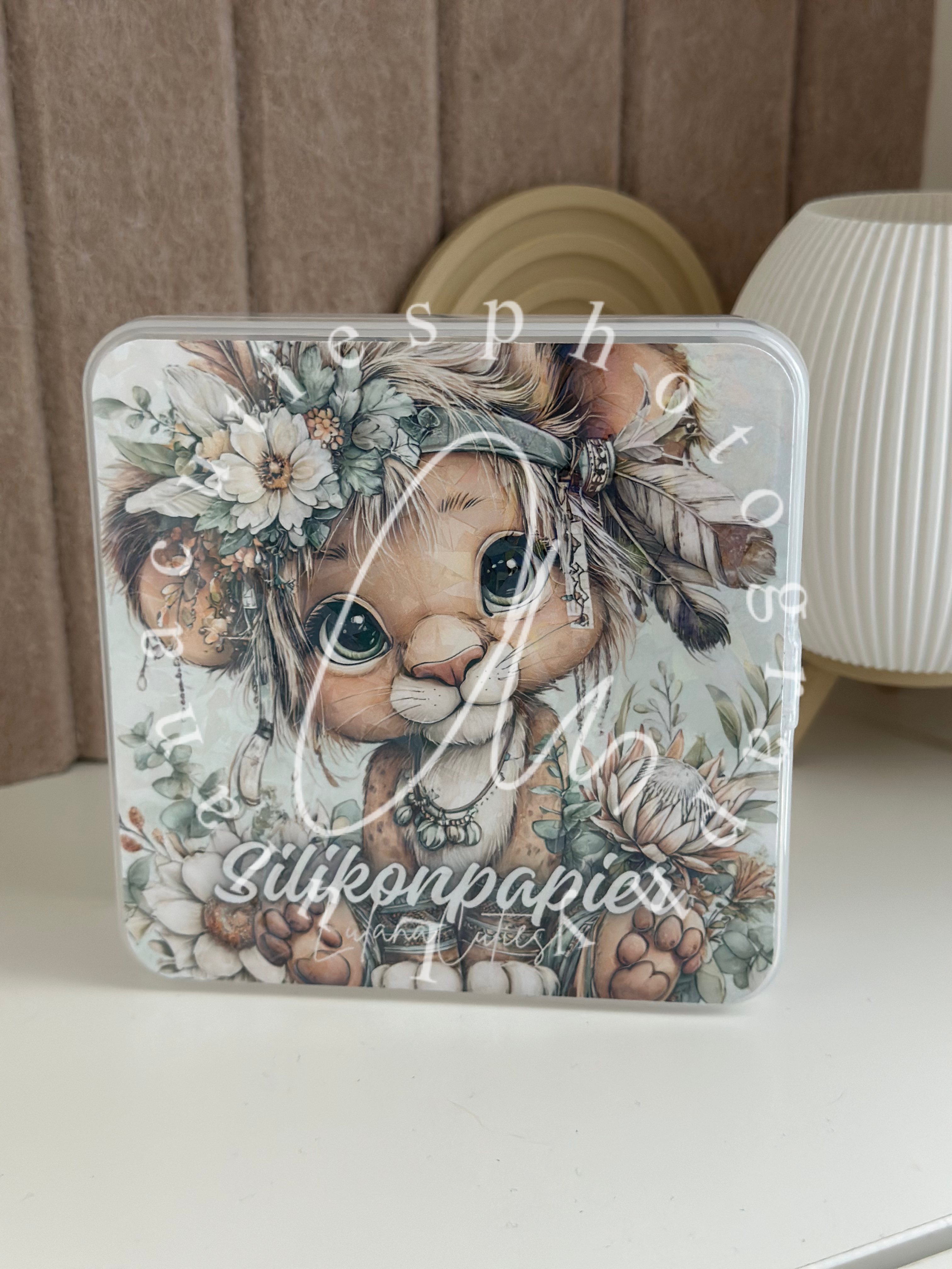 Aufbewahrungsbox 10x10 Tiger