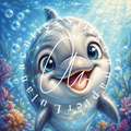 Silikonpapier Delfin