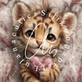 Silikonpapier Little Heart Tiger By Sweet_loco_ai