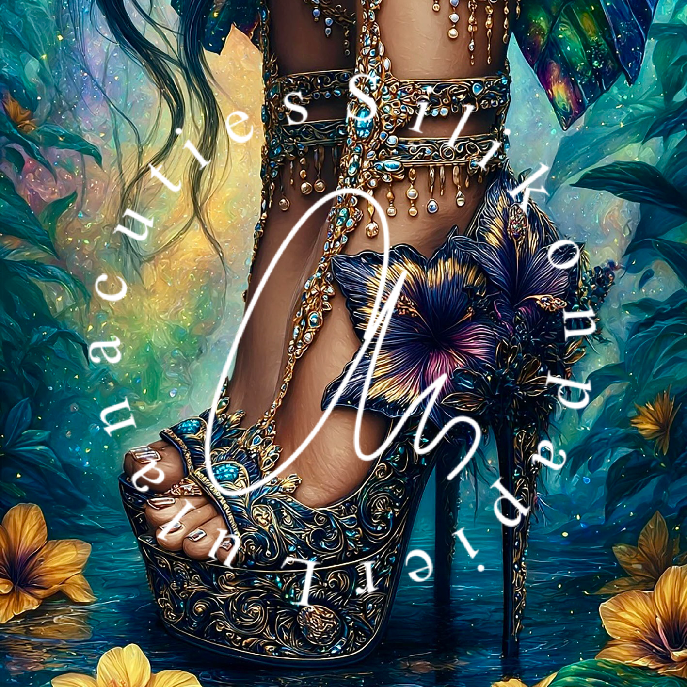 Silikonpapier Celestial Heels by Sandrietta_art