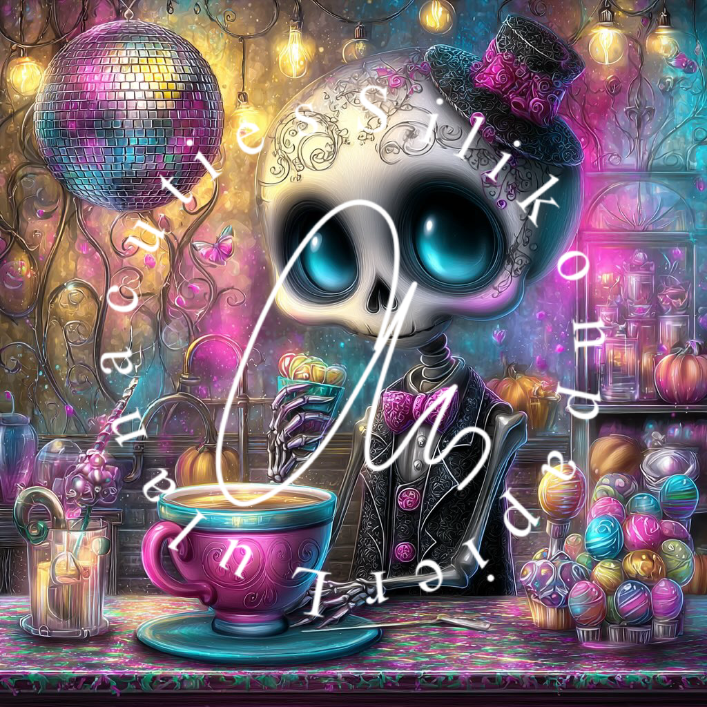 Silikonpapier Disco Night by Elly_ai