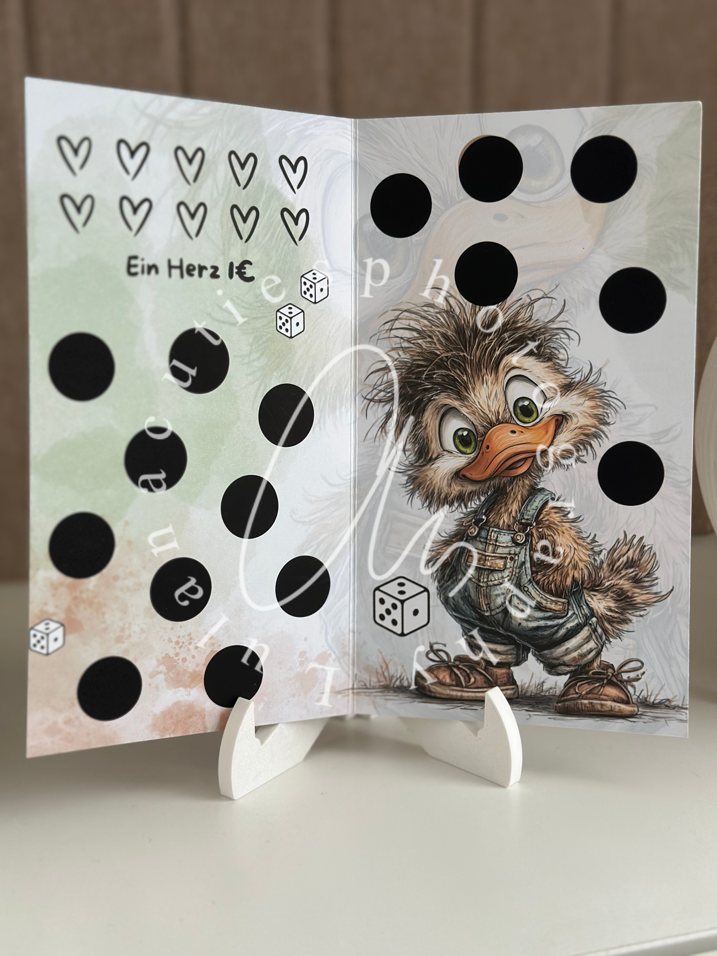 Sparchallenge Klappkarte A6 Hello Friend