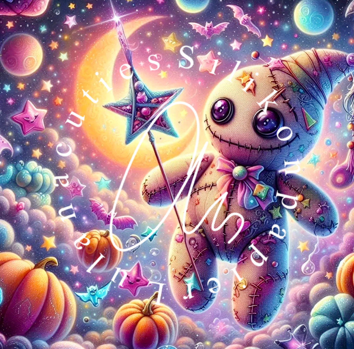 Silikonpapier Voodoo-Zauber by Sandrietta