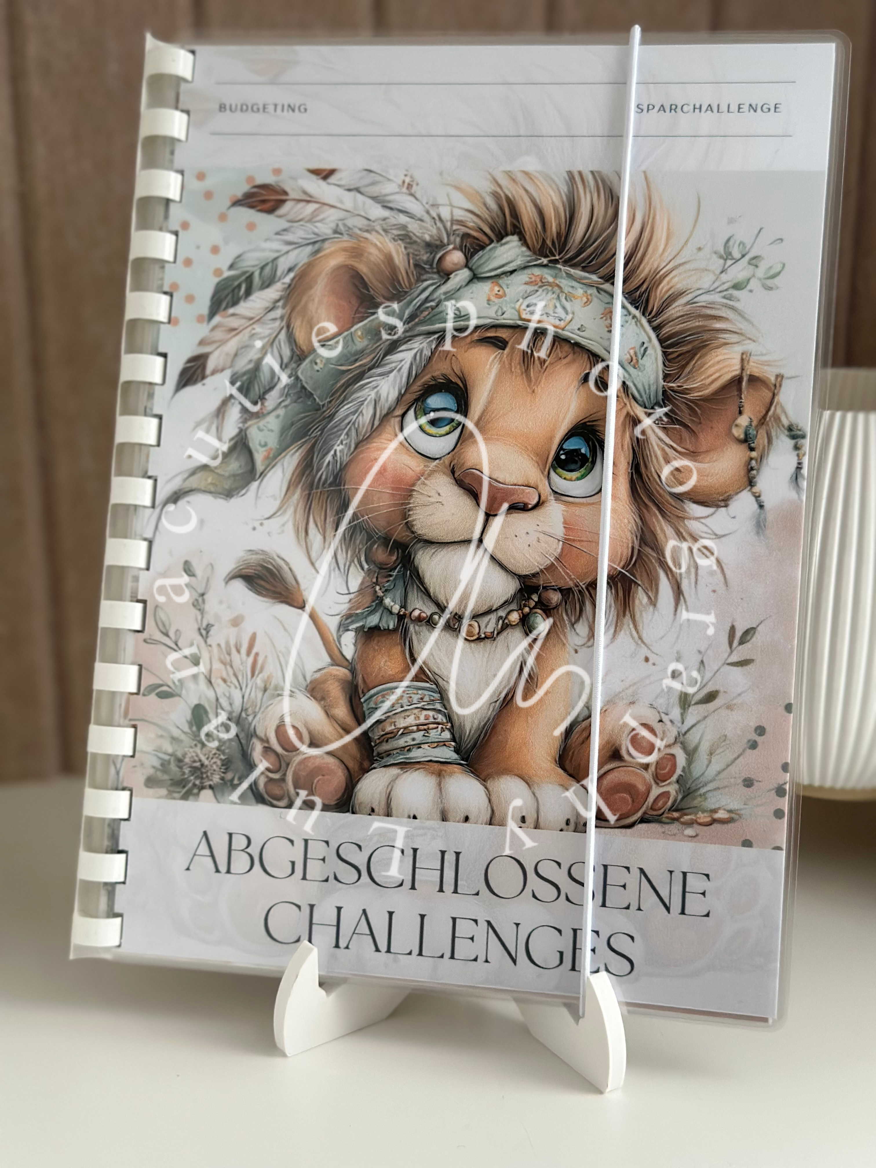 Abgeschlossene Challenges Heft Löwe