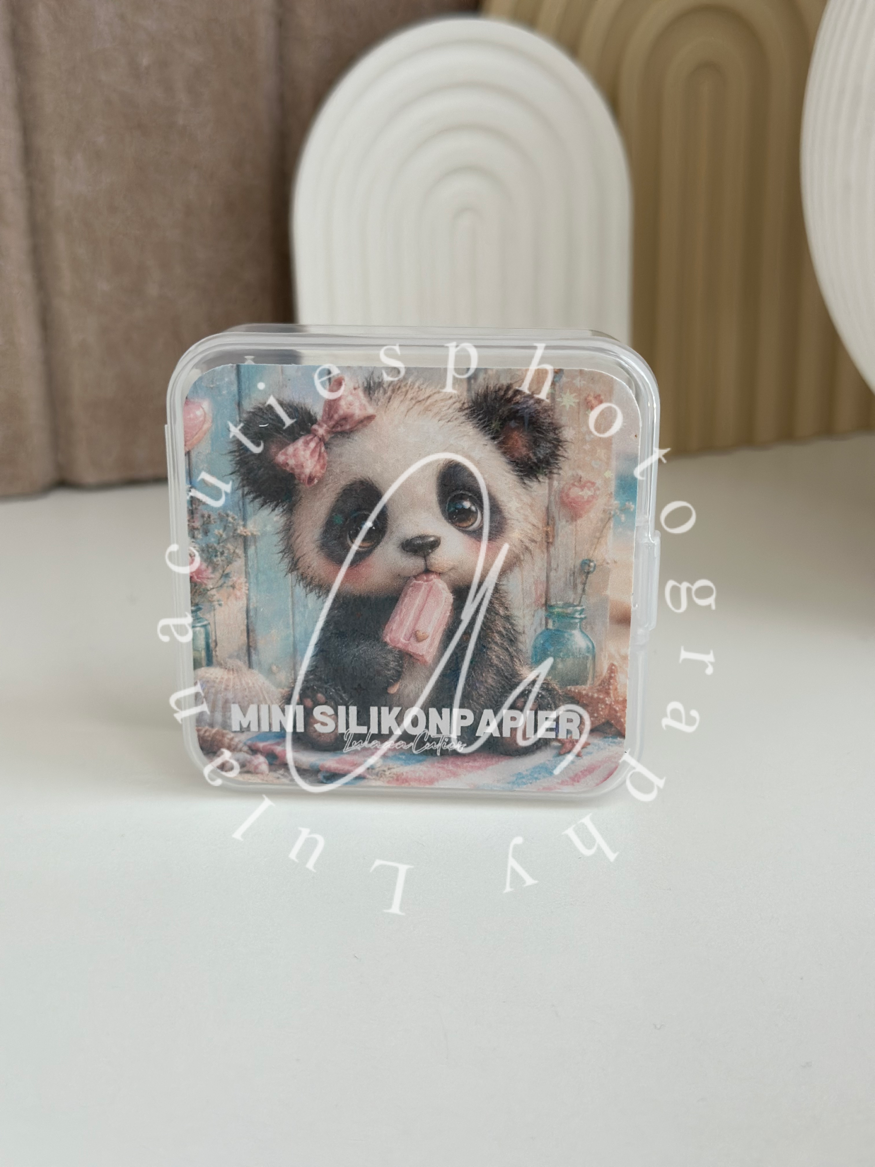 Mini Aufbewahrungsbox Icecream Panda