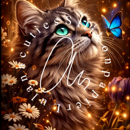 Silikonpapier Beautiful Cat by Daye_ki_art
