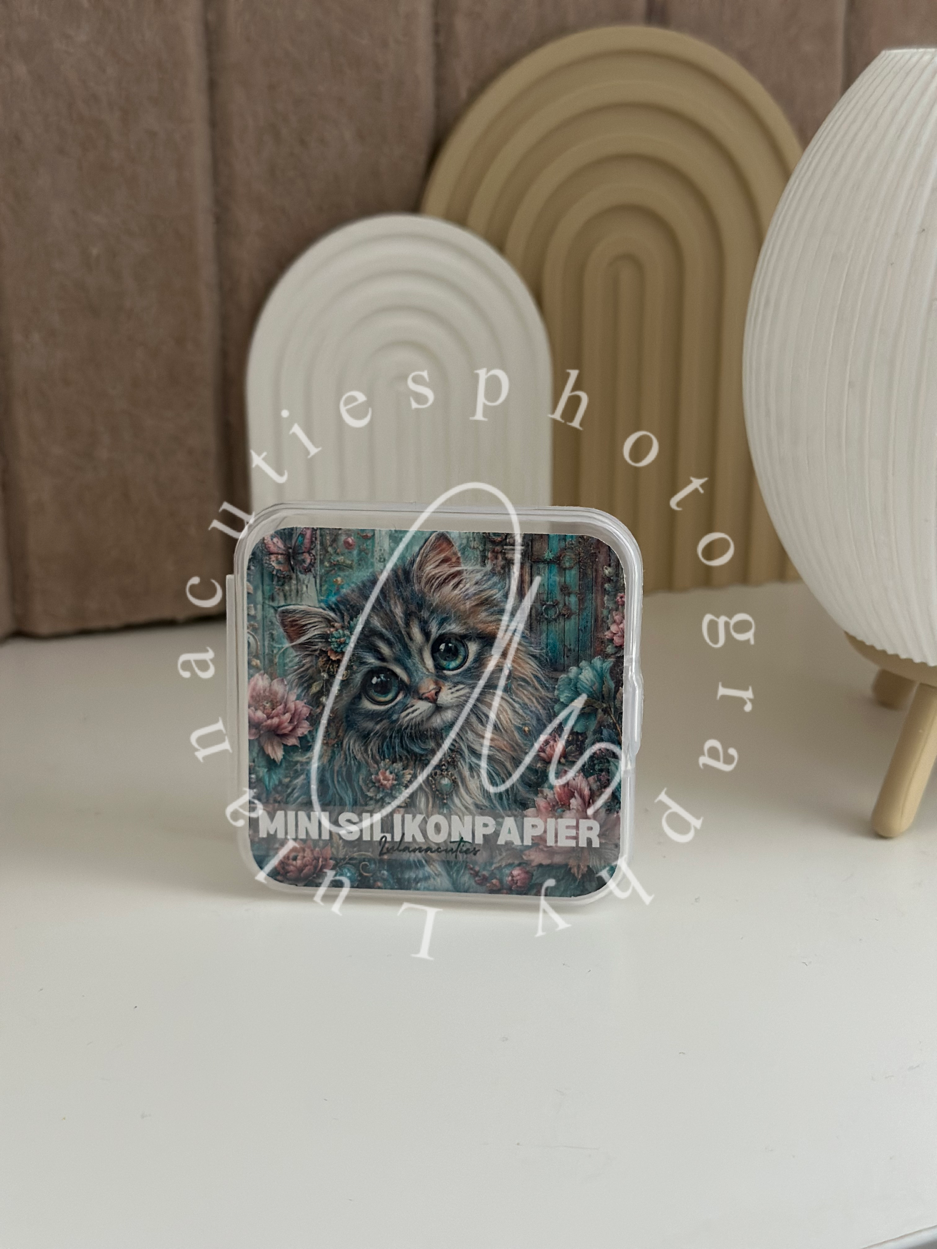 Mini Aufbewahrungsbox Kitty Flower