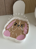 Würfelschale Hase