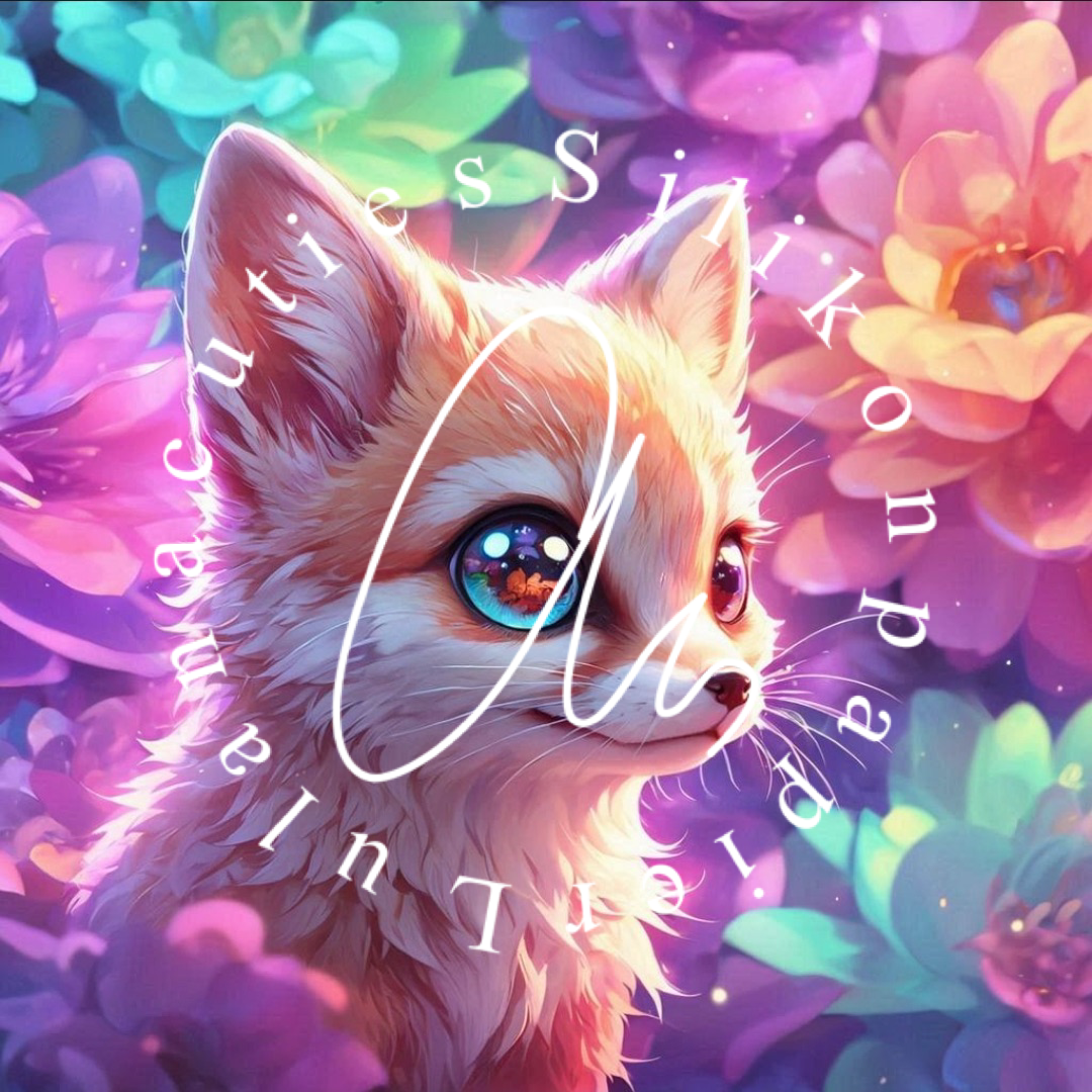 Silikonpapier Fuchs im Feenlicht By Tikidiamonds.ai