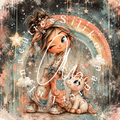 Silikonpapier Rainbow Nala