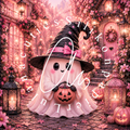 Silikonpapier Rosa Gespenst by Andy_ai_art