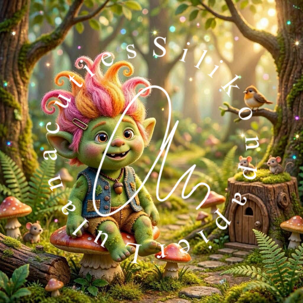 Silikonpapier Troll Paul by Skulls_pixelz