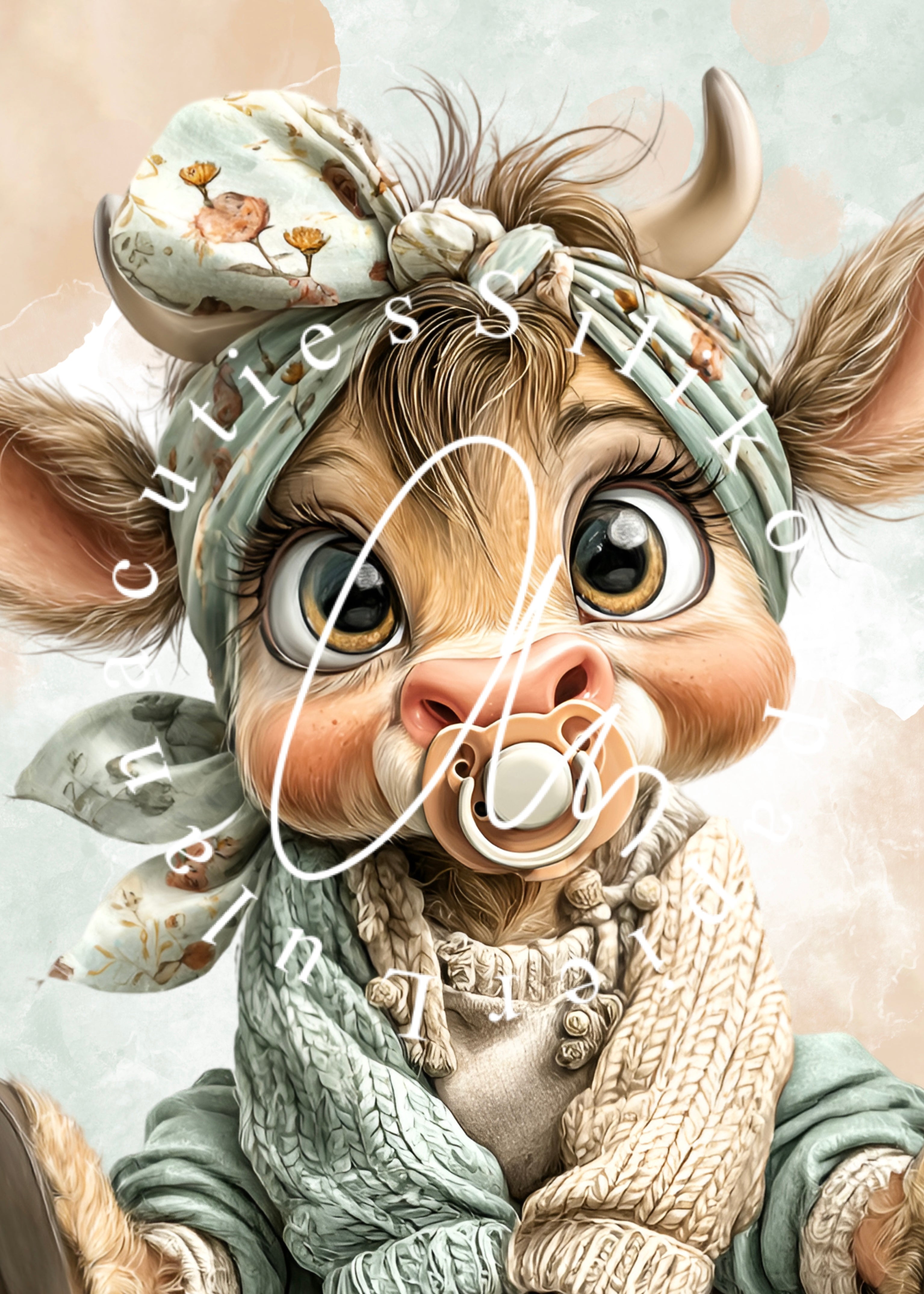 Silikonpapier Moo Moments 10x14