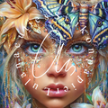 Silikonpapier Where Butterflies Weep in Gold by Sandrietta_art