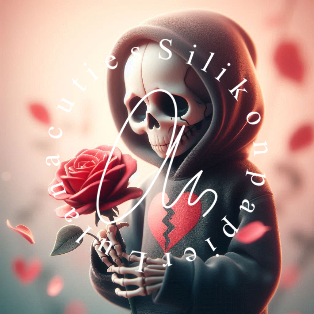 Silikonpapier Love Beyond Death by Skulls_pixelz