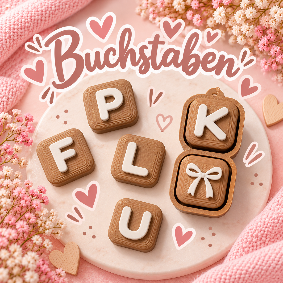 Clicker Buchstabenplatte