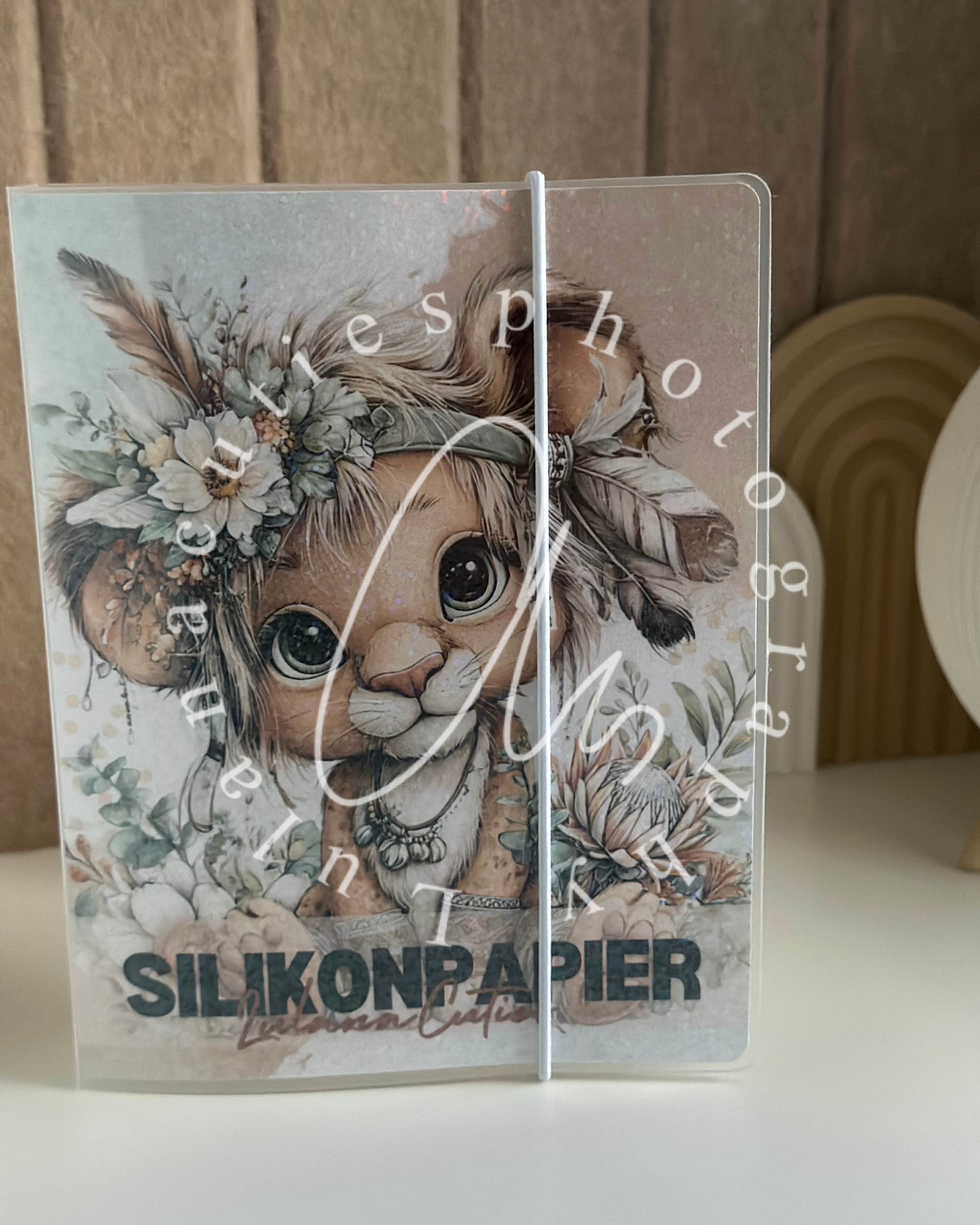 Aufbewahrungsheft Silikonpapier Mimi Tiger